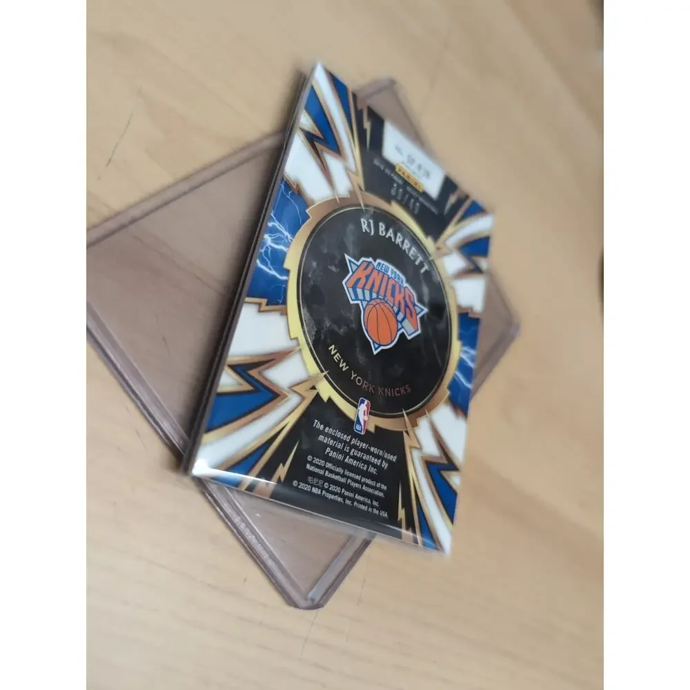2019-20 Panini Select - Sparks RJ Barrett #SP-RJB Copper Prizm /49 (MEM, RC)